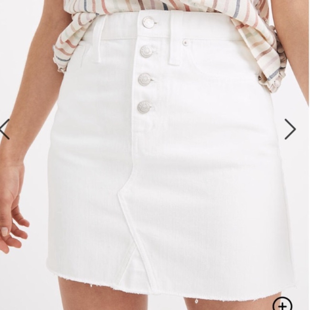 Madewell Rigid Denim Skirt